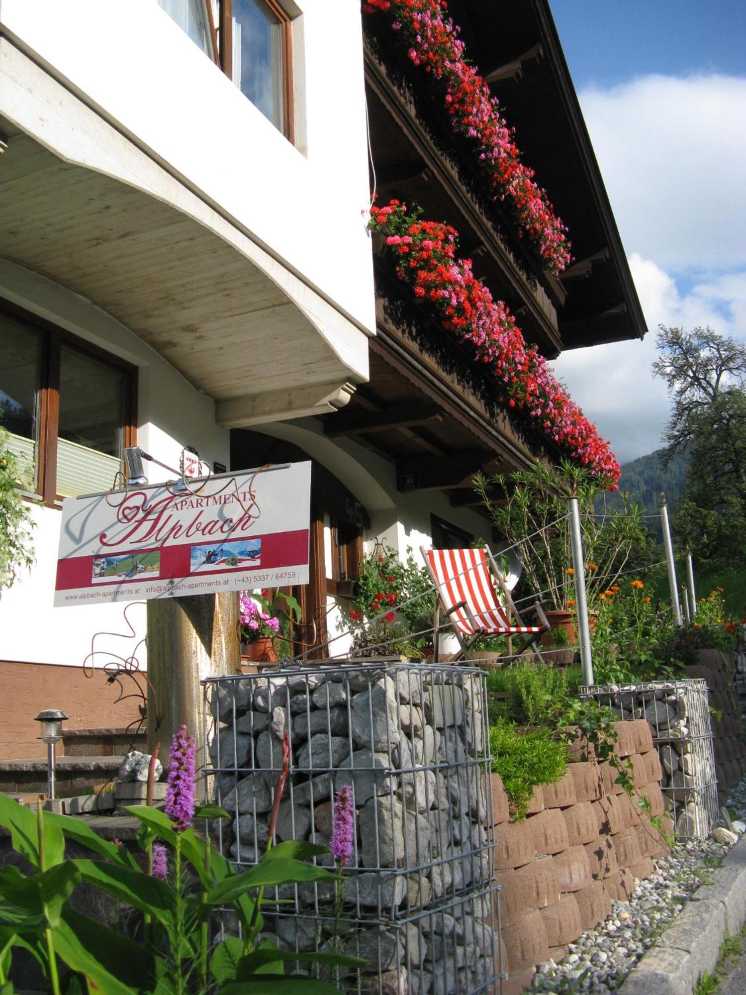 ריית אים אלפבכטל Alpbach Apartments מראה חיצוני תמונה